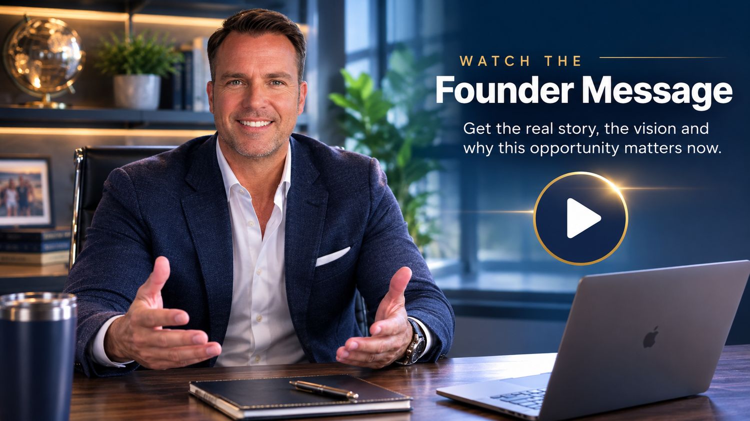 Watch a message from the founder